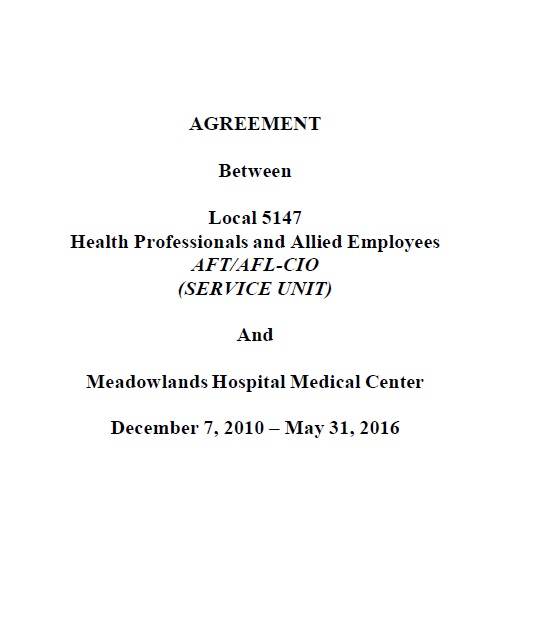 Local 5147 Service Contract (January 1, 2024  - December 31, 2026)