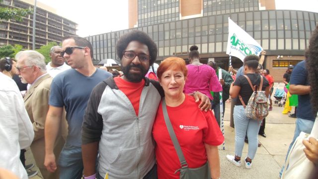 Philadelphia Rally in Support of Unions, June 27